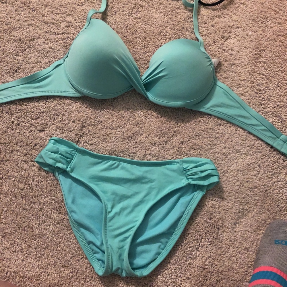 Sea foam green bikini